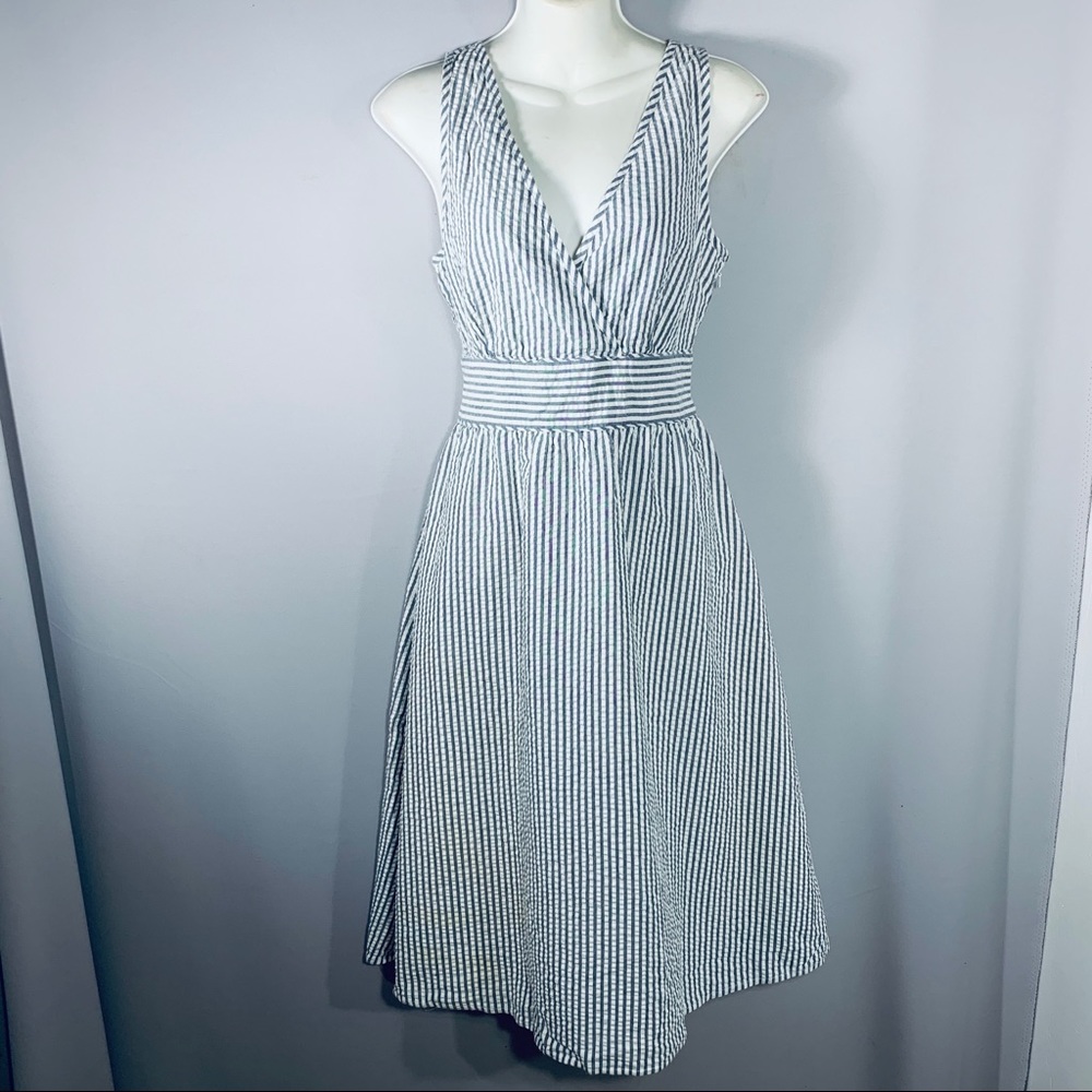 Jones New York Seersucker Summer Dress